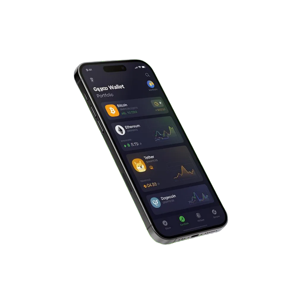 SolidCoins portfolio app